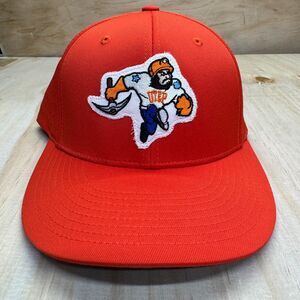 USED 2XL UTEP Miners Cap America Flexfit Fitted Cap Hat Orange